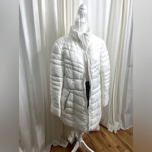 Coalition La Vegan White Puffer Jacket